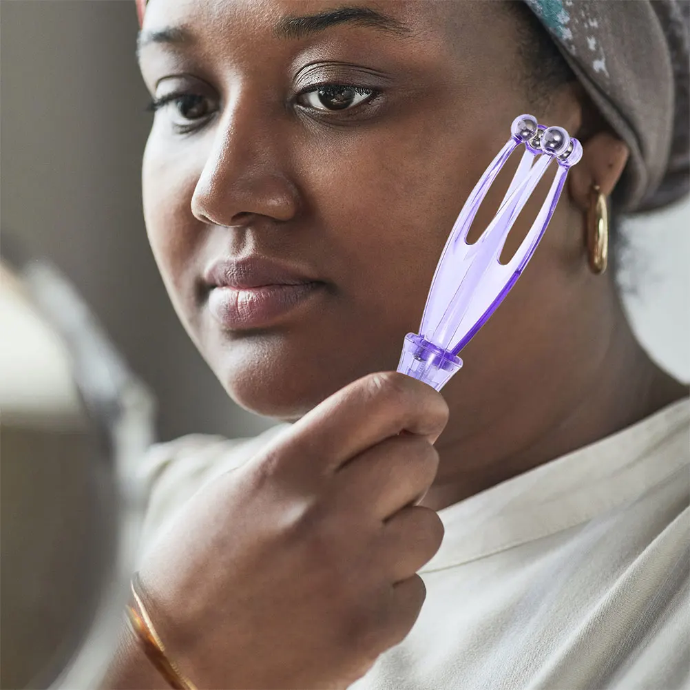 

2Pcs Finger Massage Roller Handheld Massager Tools Hand Wrist Blood Circulation Enhancer Portable Mini Massager for Carpal