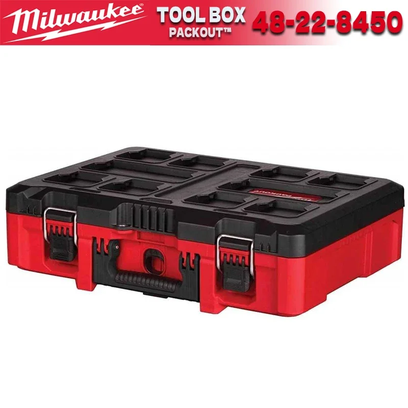 Milwaukee  PACKOUT™ Tool Case Customizable Insert MILWAUKEE Power Tool Cordless Drill Impact Wrench Tool box 48-22-8450