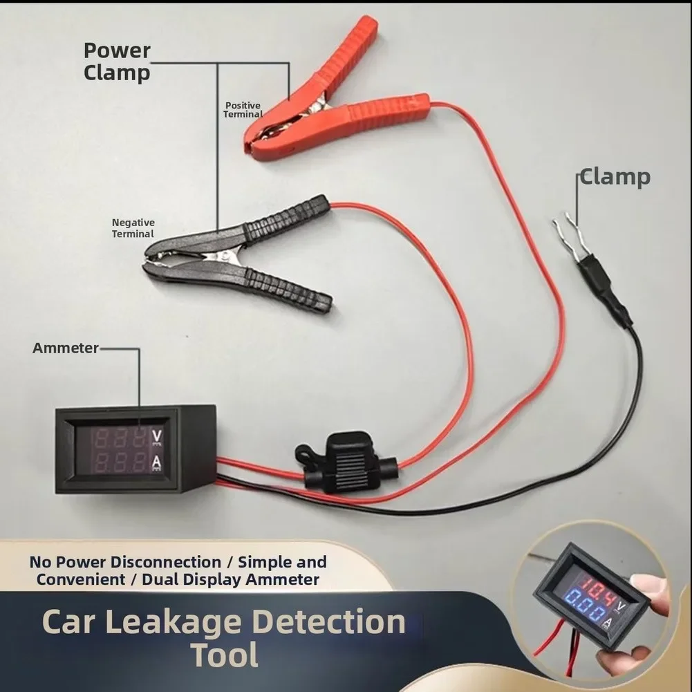 Car Current Monitoring Tool for Detecting Abnormal For battery Discharge in Automotive Fuse Panel Installations