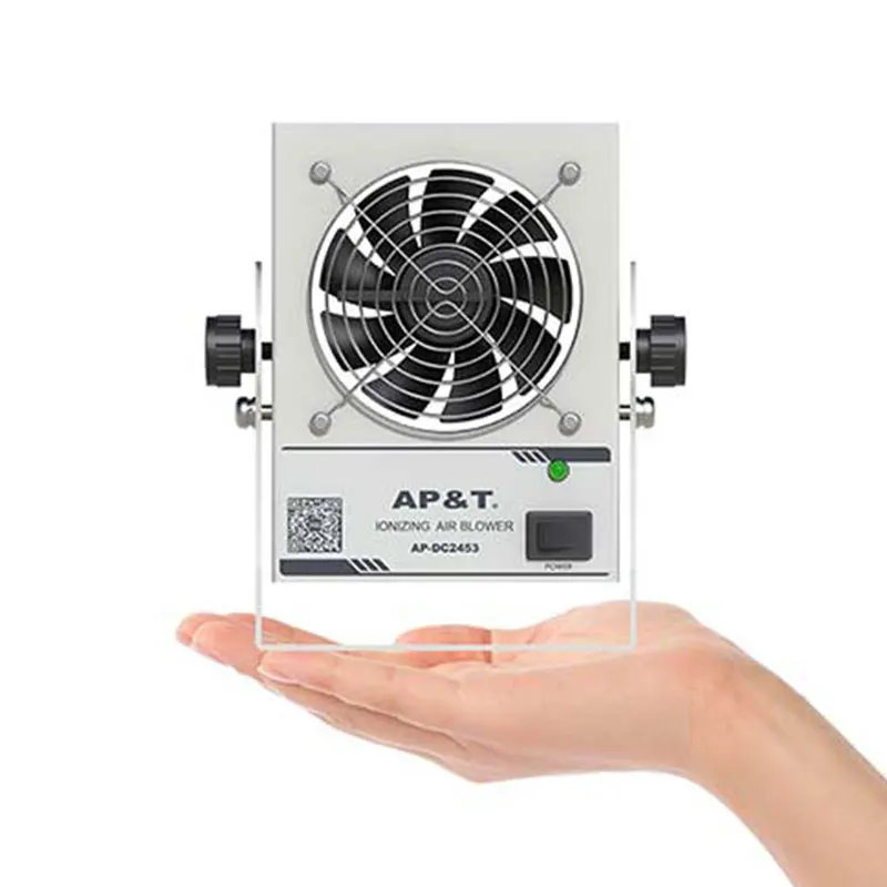 Ventilador de aire eléctrico, ionizador estático, Esd, pequeño, AP-DC2453-2