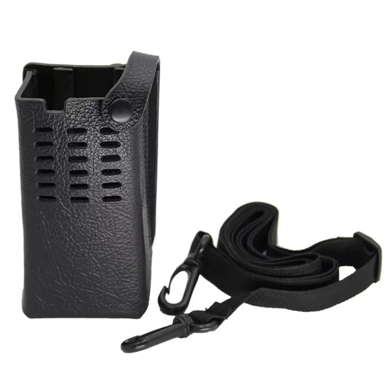 

Подходит для Motorola R7A, чехол для цифровой рации, защитный чехол для рации, поясной ремень, плечевой ремень, кожаный чехол HAM