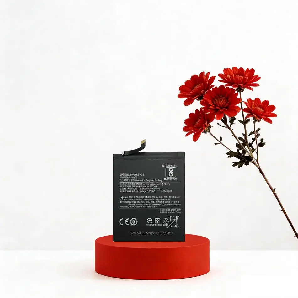 

Аккумулятор для мобильного телефона Xiaomi Redmi 5 BN35, 3300 мАч, высокая совместимость