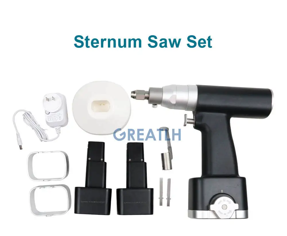 Orthopedic Instruments Medical Drill Surgical Saw Stryker Surgical Power Drill  Saw Medical Sternum Saw