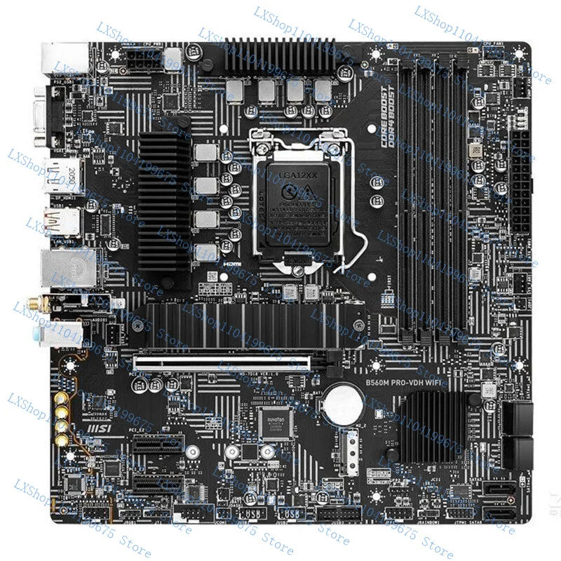 

Для MSI B560M PRO-VDH WIFI материнская плата LGA1200 DDR4 Micro ATX материнская плата
