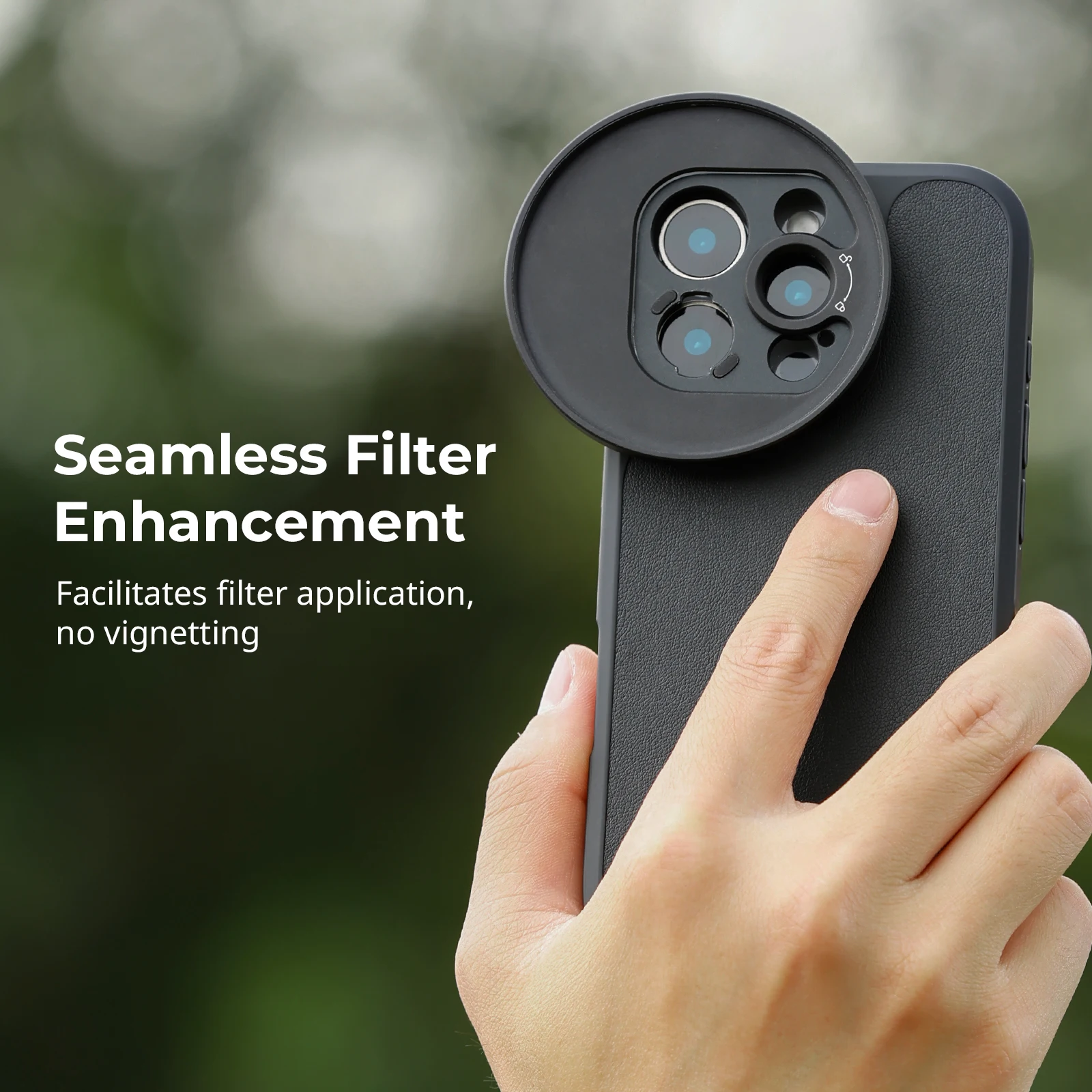 Переходник с резьбовым фильтром SmallRig (T-образное крепление) 67 мм для серии магнитных фильтров 67 мм для светодиодной видеолампы с резьбовым кольцом 67 мм-5172