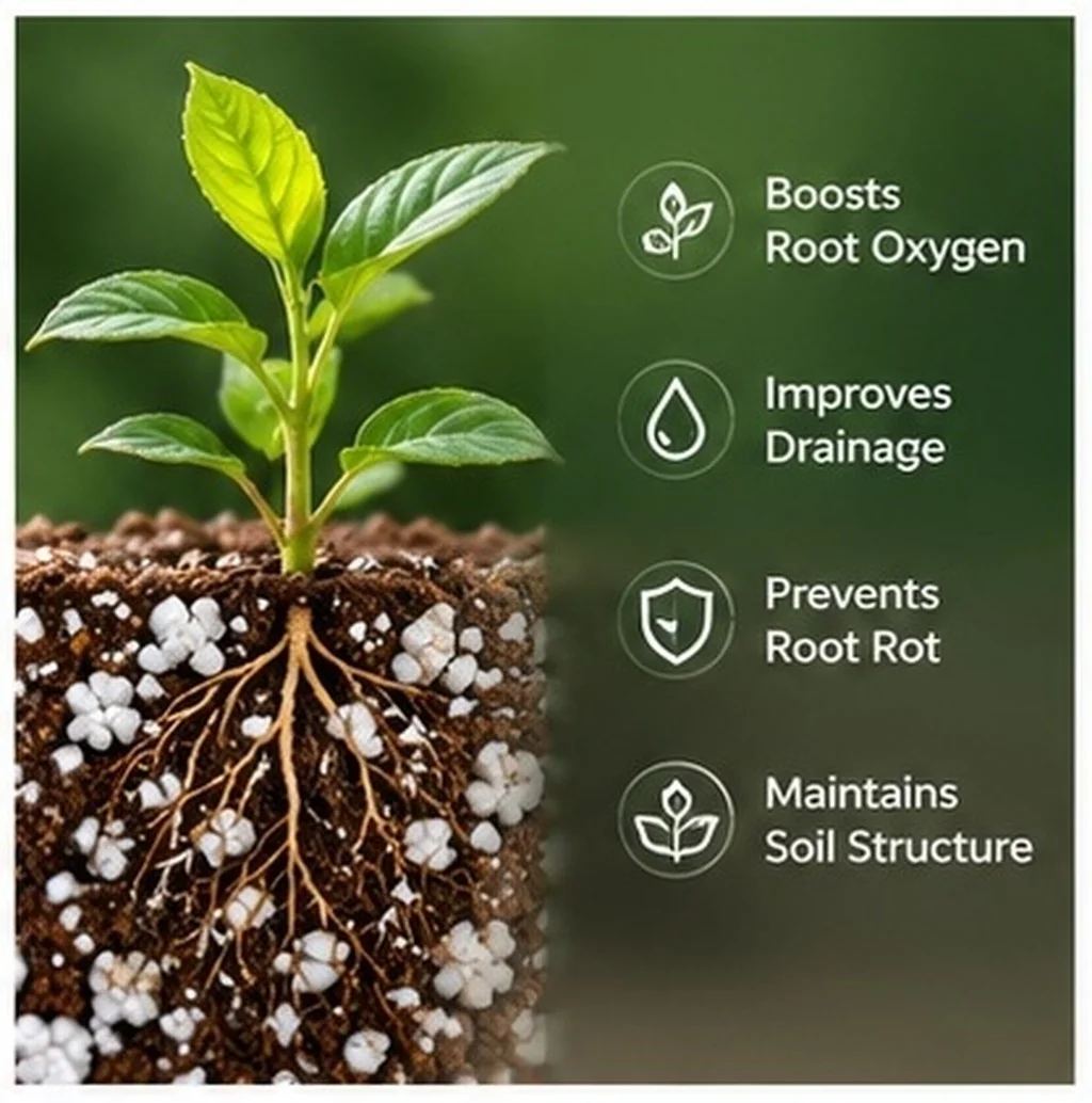 Horticultural Perlite Indoor Plants White 3Mm 6Mm Soil Aeration Perlite Drainage Aggregate for Succulents Soil