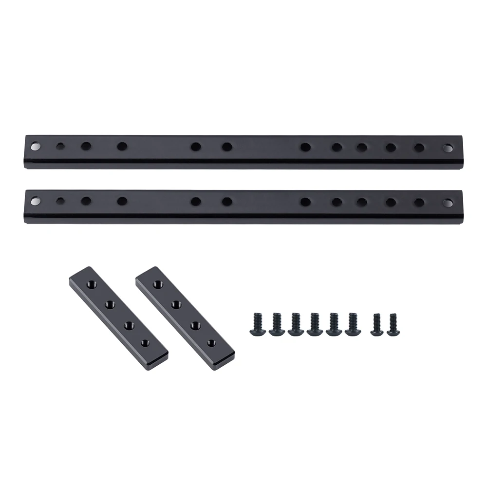 YEAHRUN RC Crawler 6X6 Conversion Chassis Frame Rail Extension Set For 1/10 RC Car Accessories Upgrade Parts view 5