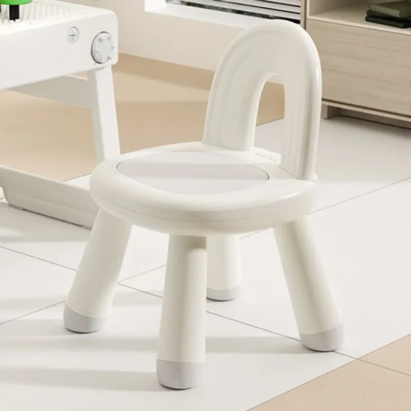 Kitchen Children's Stool Child Girl Kindergarten Backrest Baby Seat Low Household Dining Chaise Pour Enfant Kids Furniture