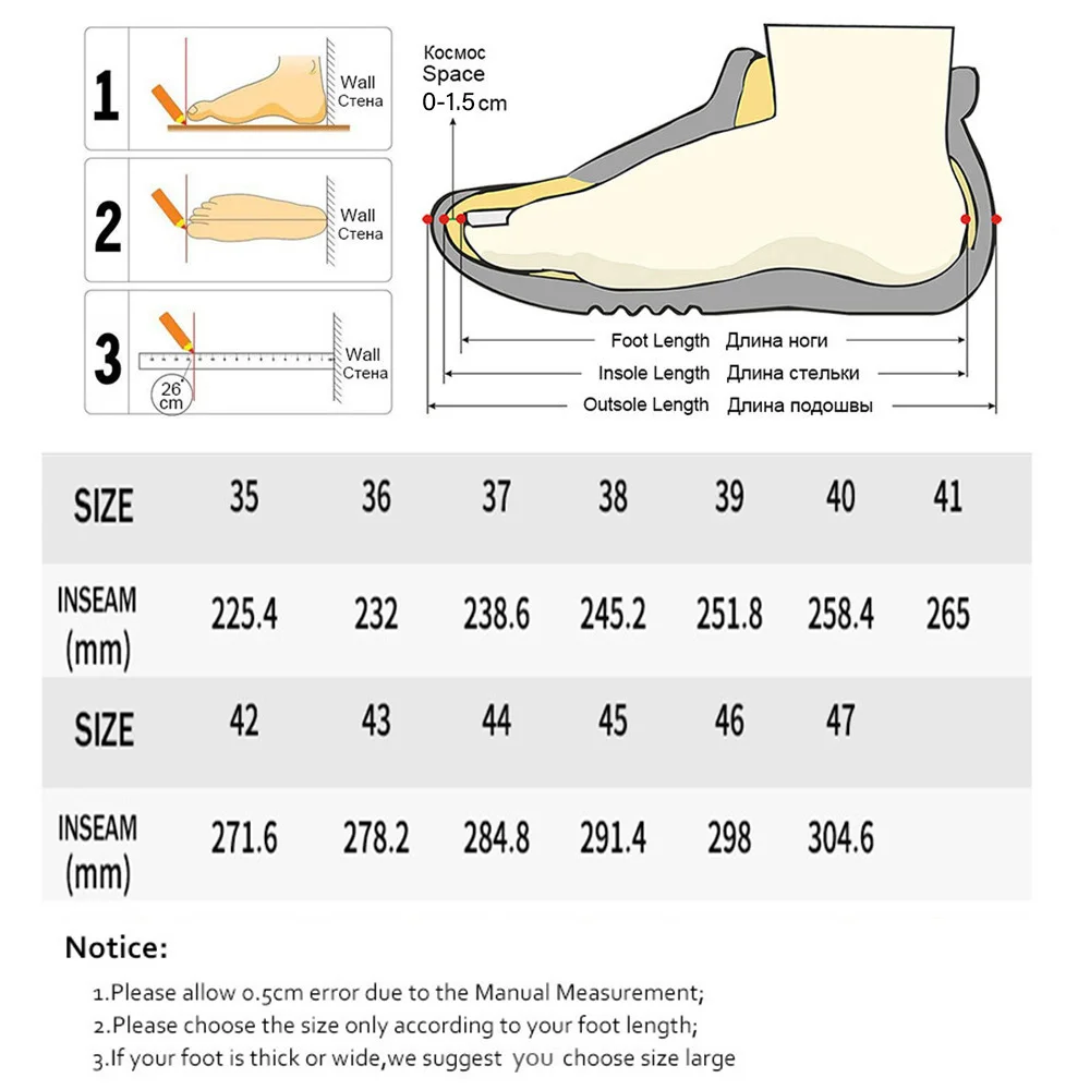 Lynjacye Big Size 35-48 Tenere al caldo Scarpe da neve Uomo Donna Scarpe da alpinismo Sci Antiscivolo Scarpe da ginnastica sportive Scarpe leggere