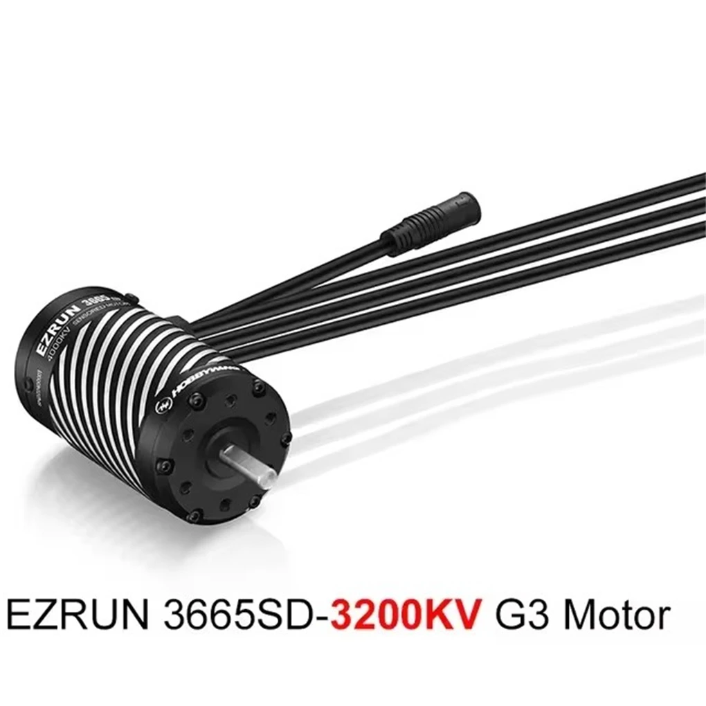 

For EZRUN 3652/3665 SD G3 4-Pole Sensored Brushless Motor Waterproof For 1/10 Axial TRX4 Slash SCX10 Wraith RR10 Crawler Truck