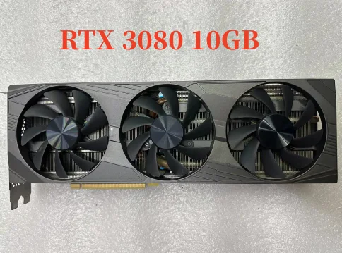 

RTX 3080 10G GAMING Graphics Card GDDR6X 320Bit 8Pin+8Pin 1440-1710MHz DirectX 12 video card rtx 3080 For Desktop PC