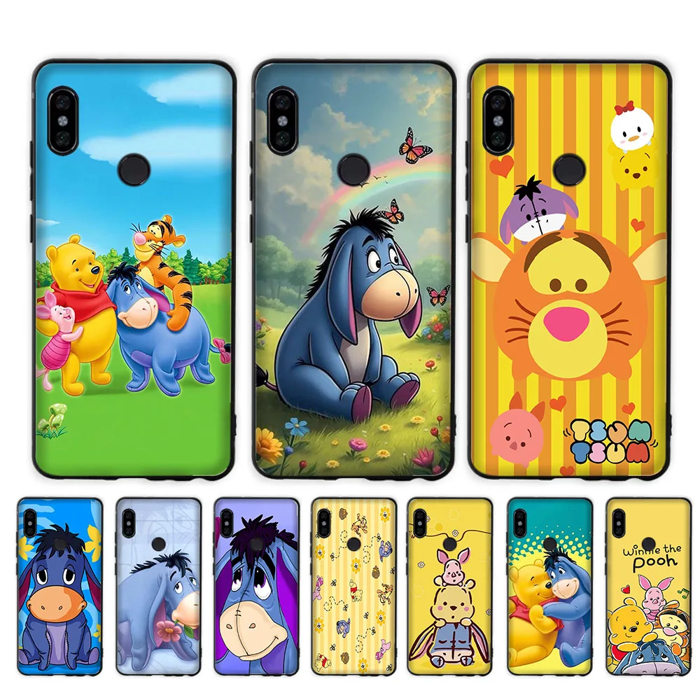 Чехол ZR18 Eeyore Donkey для VIVO 2020, Y30G Y35 Y30 Y52S Y33T Y53 Y53S Y51 Y36 Y30I Y51A Y31 Y33S Plus, черный чехол Чехол ZR18 Eeyore Donkey для VIVO 2020, Y30G Y35 Y30 Y52S Y33T Y53 Y53S Y51 Y36 Y30I Y51A Y31 Y33S Plus, черный чехол