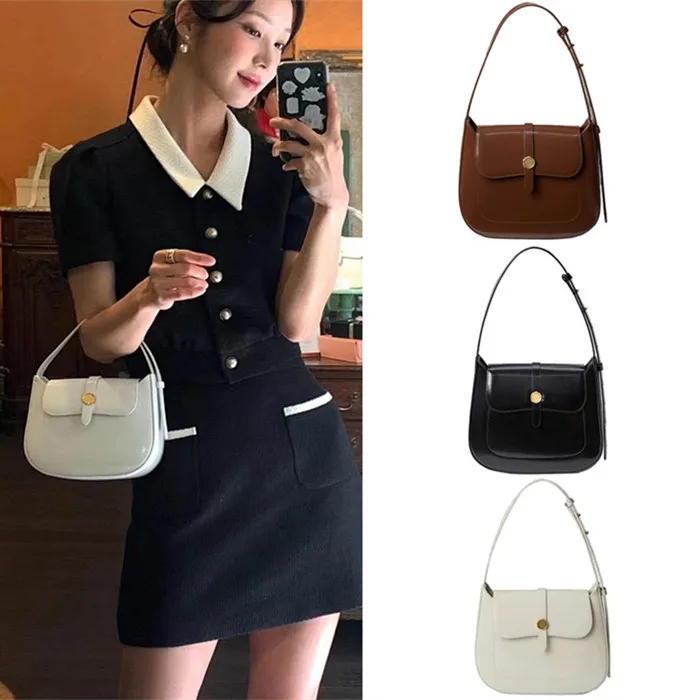 

Маленькая квадратная сумка Lememe, женская сумка через плечо, кожаная сумка через плечо, корейская молодежная сумка на одно плечо