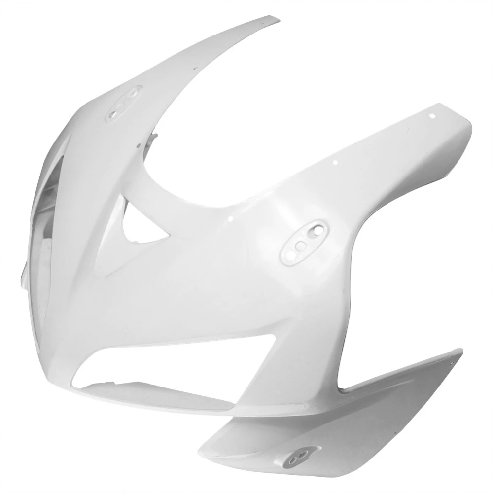 Motorcycle Upper Front Nose Fairing Cowl Injection Mold ABS Plastic Unpainted White For Honda CBR600RR F5 CBR600 RR 2005 2006