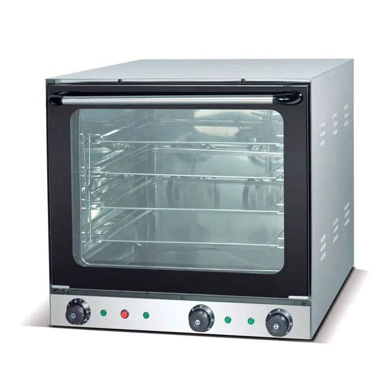 Commercial 4-tray oven Baking equipment Electric convection oven with steam function