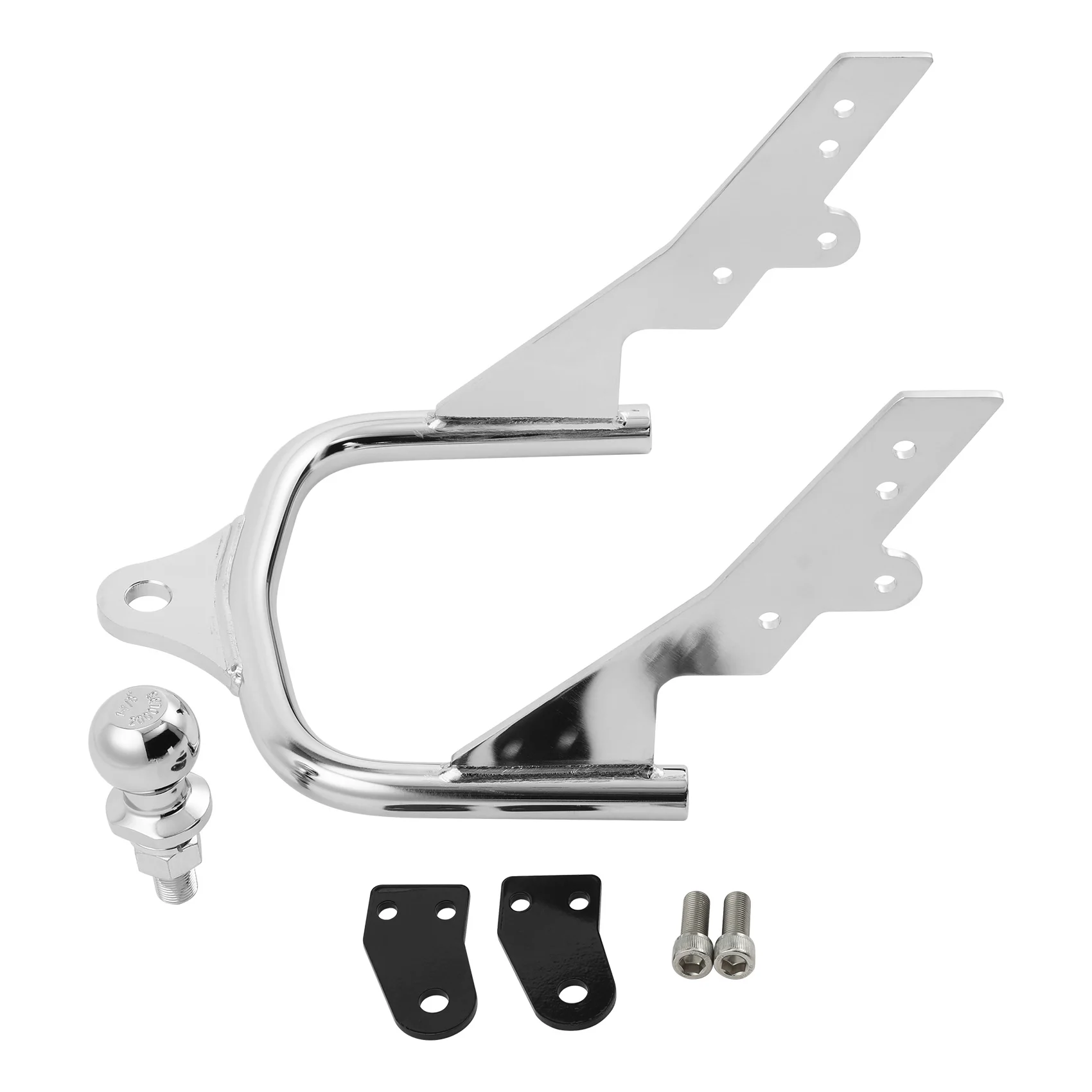 

Chrome Trailer Hitch W/ Ball Fit For Harley Touring Electra Glide Road King FLHT FLHR FLTR