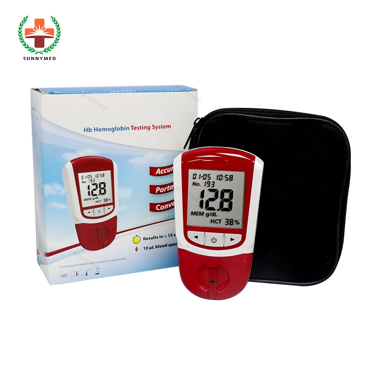 SUNNYMED SY-B153 Digitale Glycosyleerde Hemoglobine Hba1c Meter voor Betere Diabetes Zorg