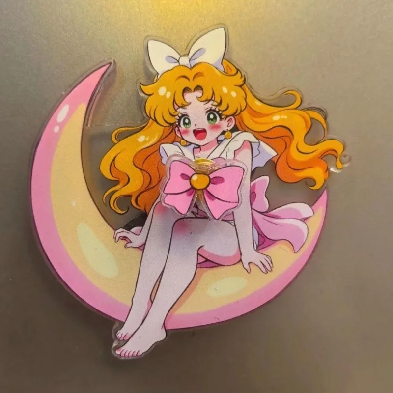 Sailor Moon Tsukino Usagi High Beauty Kühlschrank Aufkleber Anime Charakter Magnet Peripherie Dekoration Aufkleber Desktop Ornament