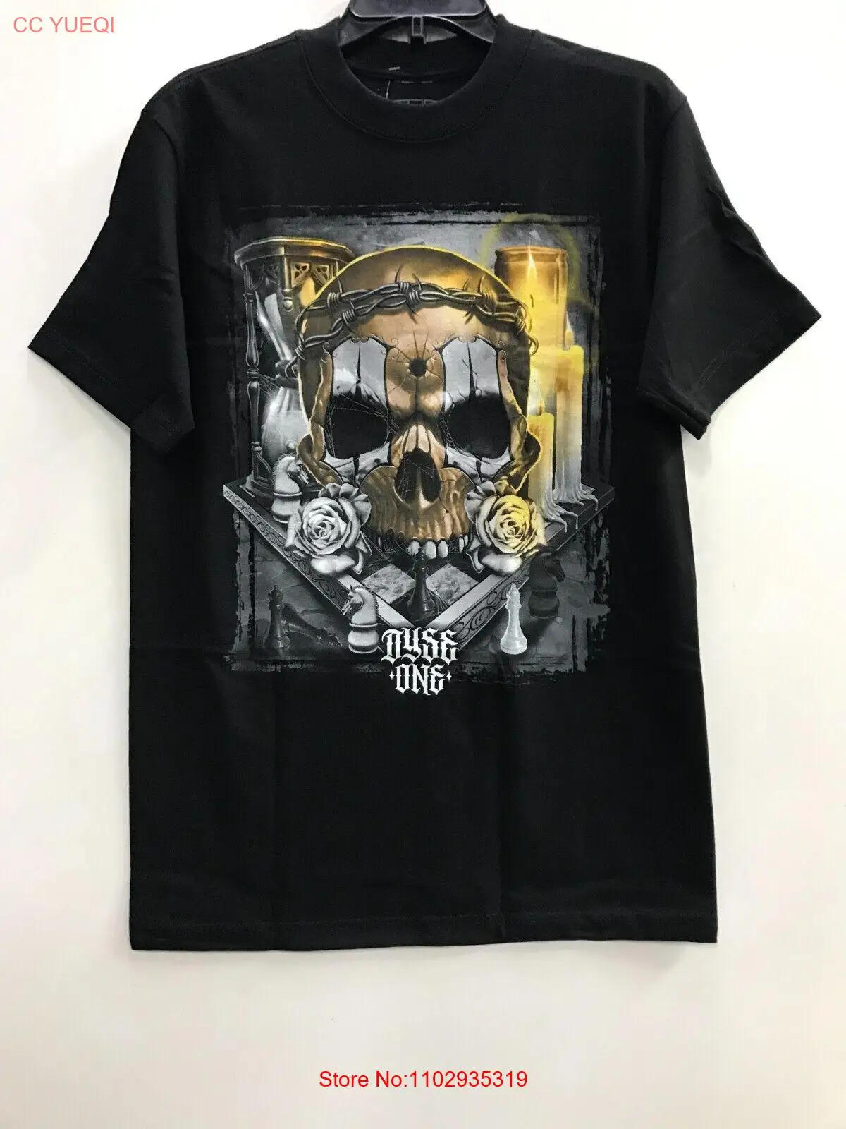 Dyse One Мужская футболка «Checkmate» черная