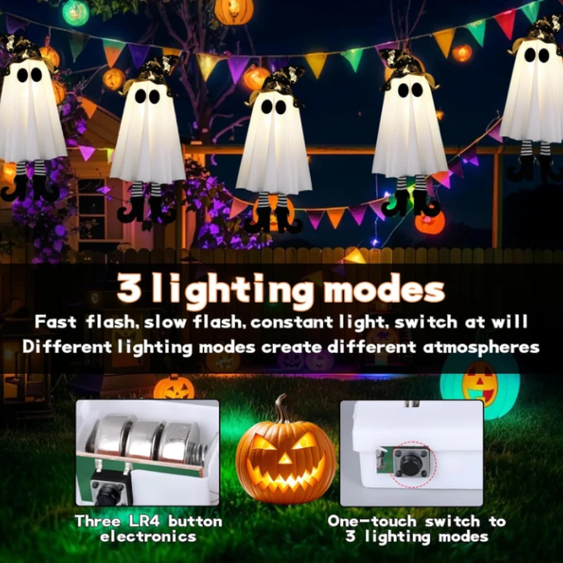 1/3 pièces Halloween LED éclai - Outdoor Lighting On House avis et prix