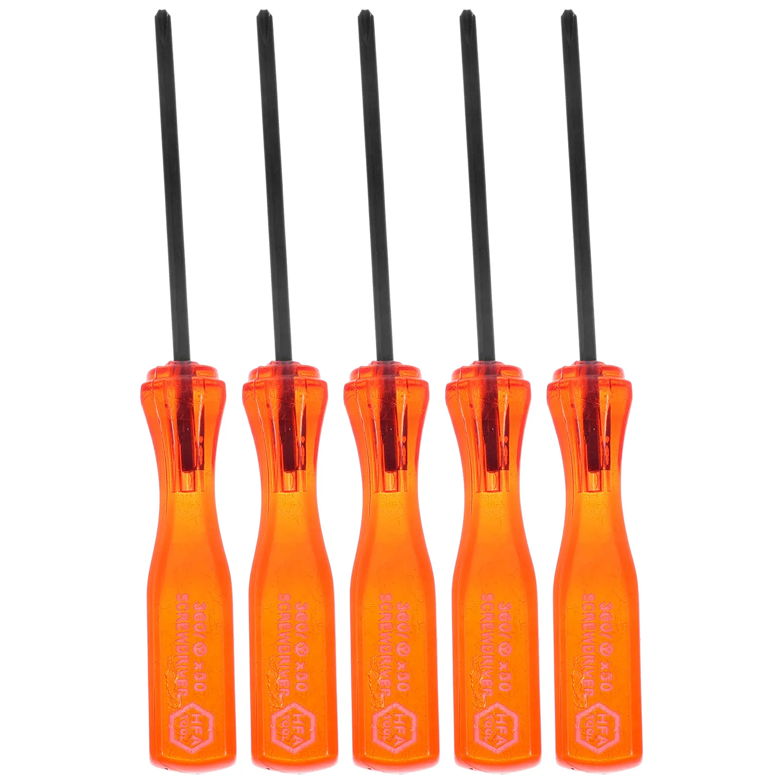 5pcs Triwing Y-Tip Screwdriver Set Red 11Cm Portable Tool For Game Console Repair Triangle Screwdriver Hand Tools Compatible