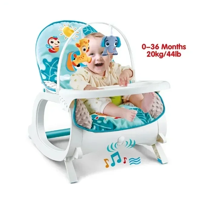 Multi-function Baby Rocking Chair Comfortable Baby Toy 2 in1 Electric Music Toddler Rocker Vibration Children Toys