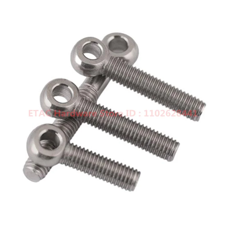 M5 M6 M8 M10 M12 M14 M16 M18 M20 M24 304 Stainless Steel Ring Link Bolt Fisheye Eye Slip Hole Screw Articulated screw Knot scre