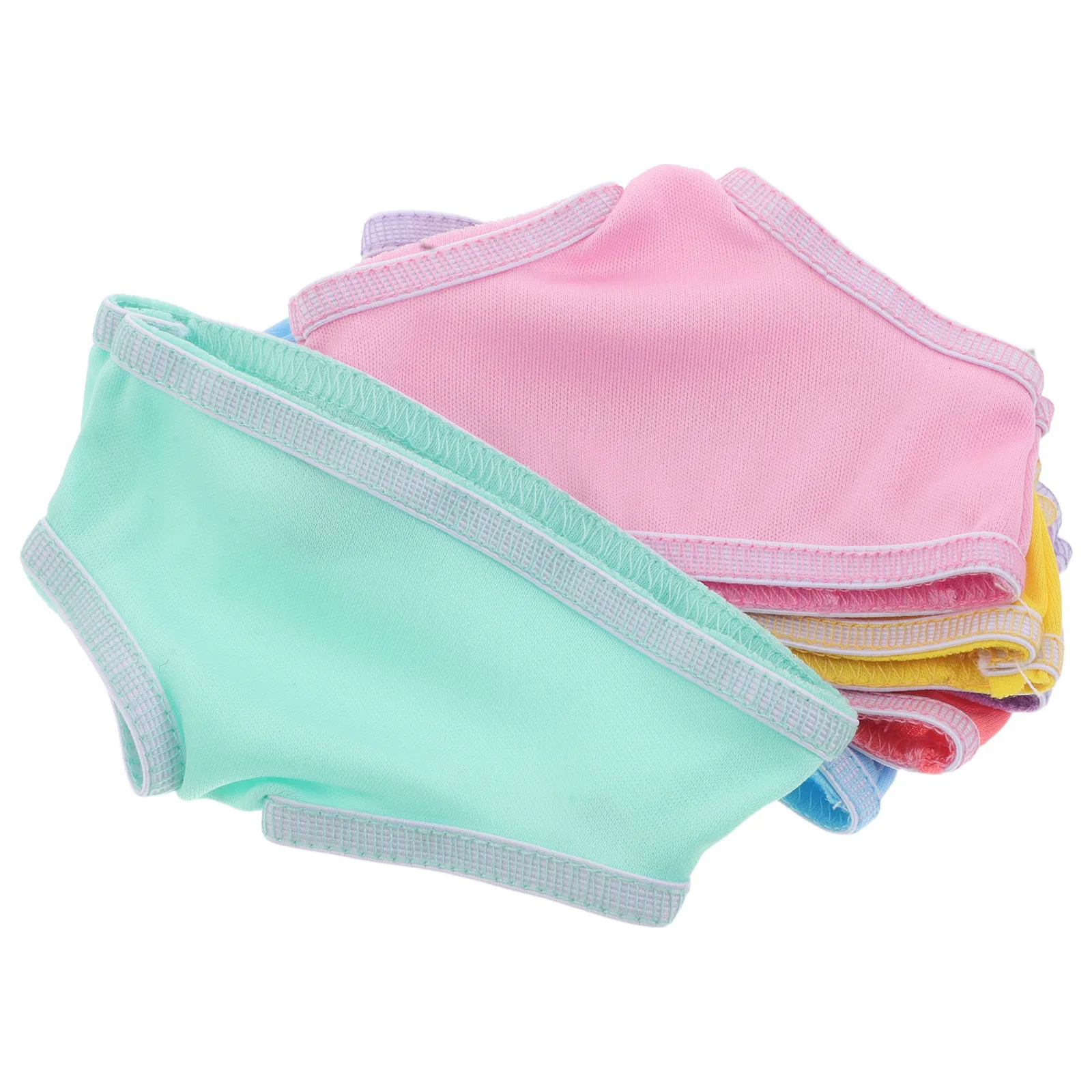 

Набор из 6 многоразовых эластичных трусиков для кукол 18 дюймов: аксессуары для одежды новорожденных, для игр и переодеваний