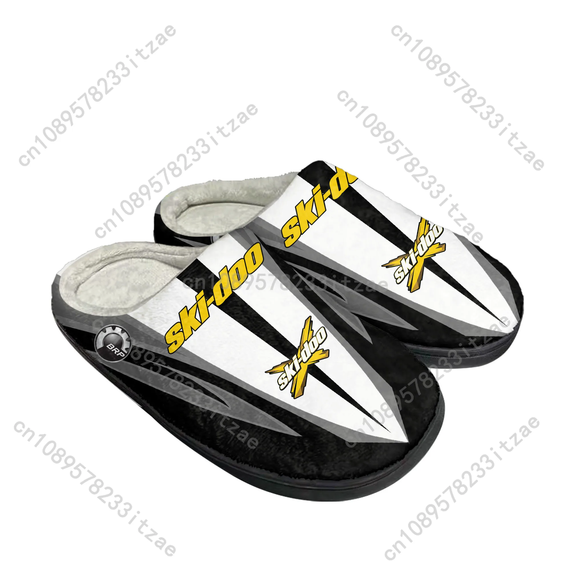 

Ski-doo Shoes Home Cotton Slippers Mens Womens Plush Bedroom Casual Keep Warm Shoes Thermal Indoor Slipper Customized DIY Shoe
