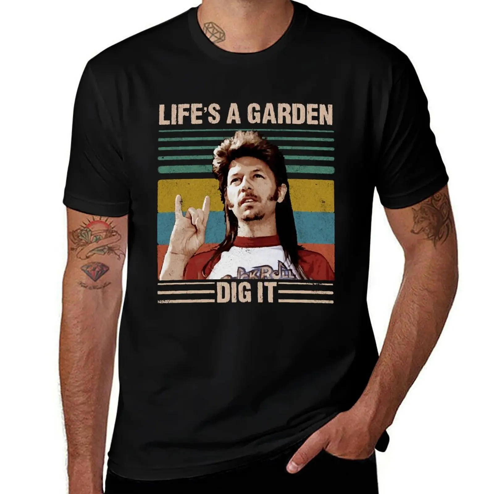 

Life's A Garden Dig It T-Shirt cotton t shirts high quality t shirts for man graphic tees T-Shirt