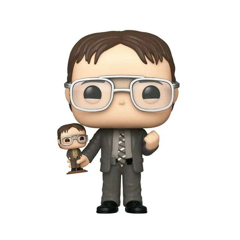 Funko Pop Television The Office Dwight Schrute With Bobblehead #882 Exclusive Vinyl Action Figures Toys Kids Gifts