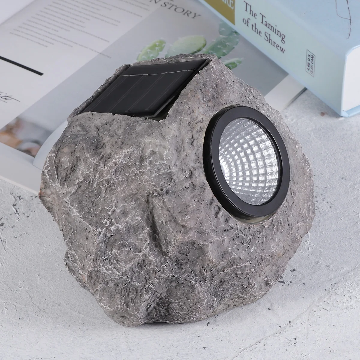 

Solar Powered LED Light Solar LED Imitation Stone Lamp for Pathway Landscape Garden Outdoor Patio Yard