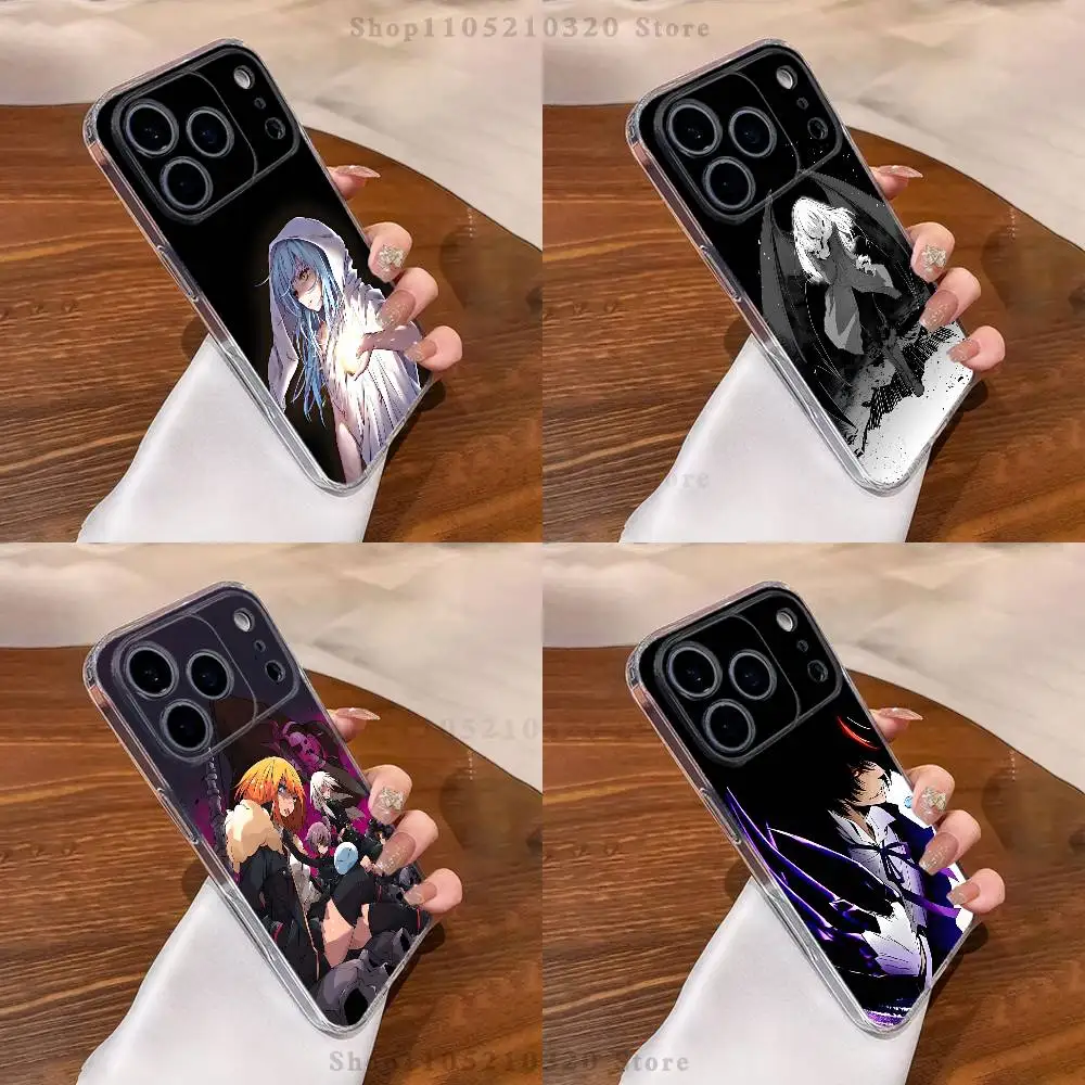 

T-Tensei Slime R-Rimuru Phone Case For iPhone 17,16,15,14,13,12,11 Pro,Max,Plus,X,XS,XR,SE4,E Mini Transparent Soft Cover