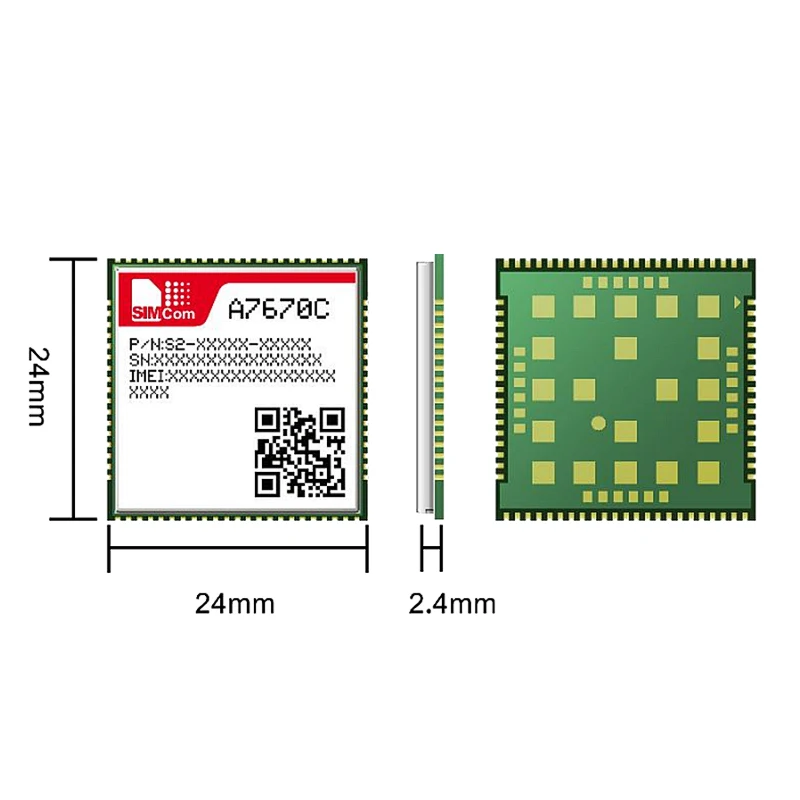 SIMCOM A7670C Not support GPS/  support GPS CAT1 IOT Wireless Module