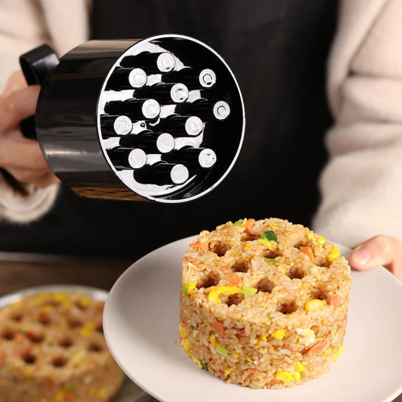 DIY Fried Rice Mold Household Rice Cake Coal Ball Shape Cake Baking Honeycomb Briquette Mold Specialty Tool