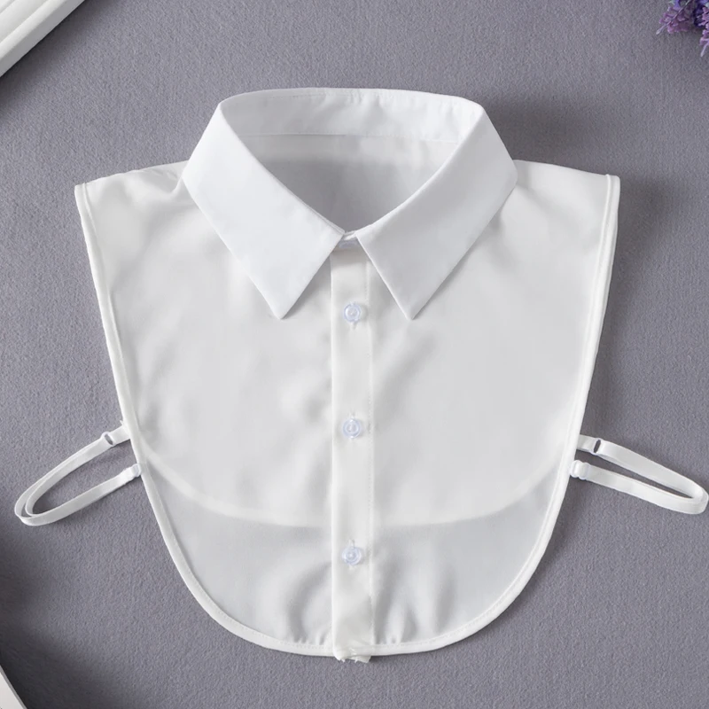 versatile-inner-wear-fake-chiffon-collar-women's-decorative-irt-collar-spring-autumn-casual-sle-pure-color-available