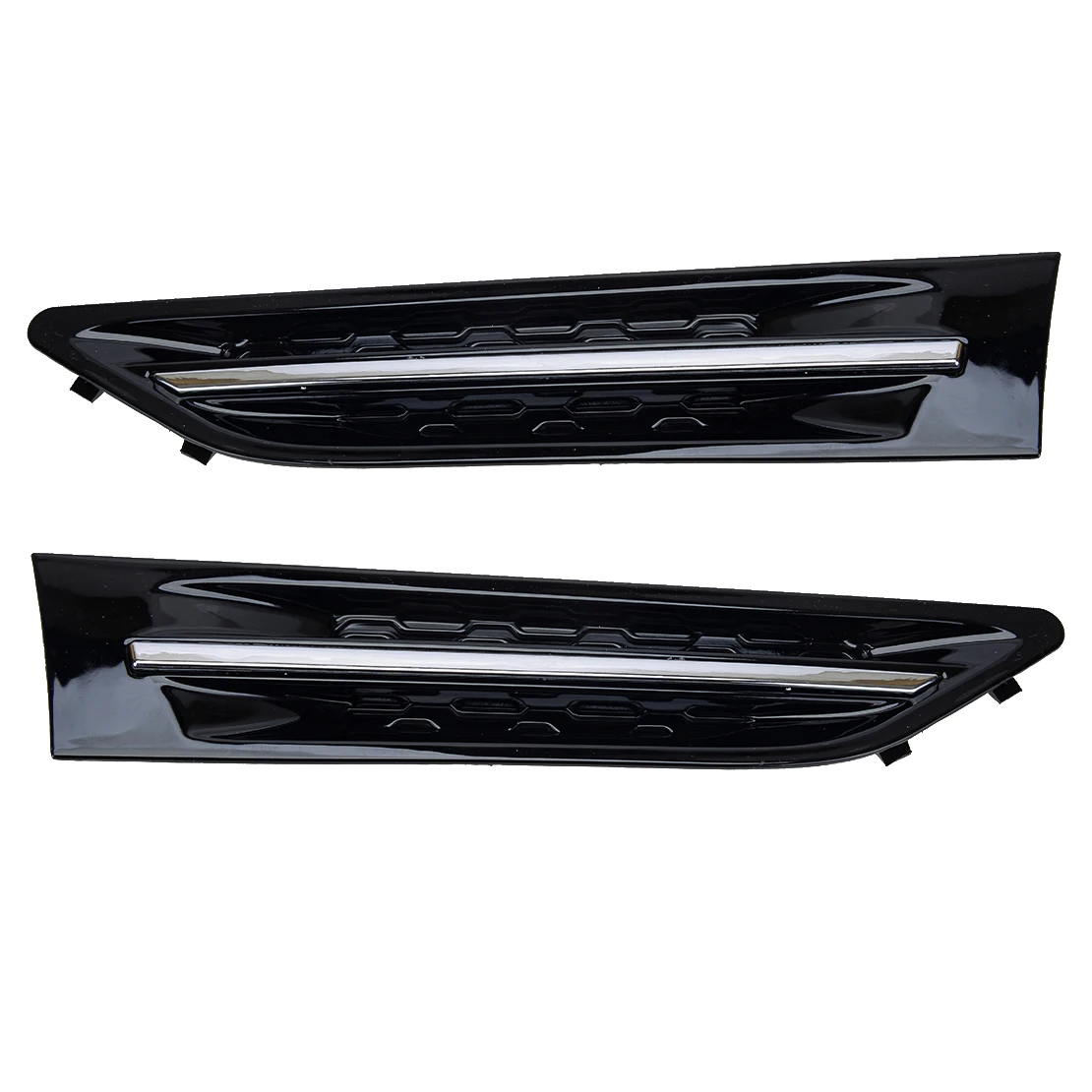 877722T000 877712T000 1 Pair Car Left Right Front Side Fender Grille Molding Vent Garnish Trim Fit for Kia Optima 2011-2014 2015