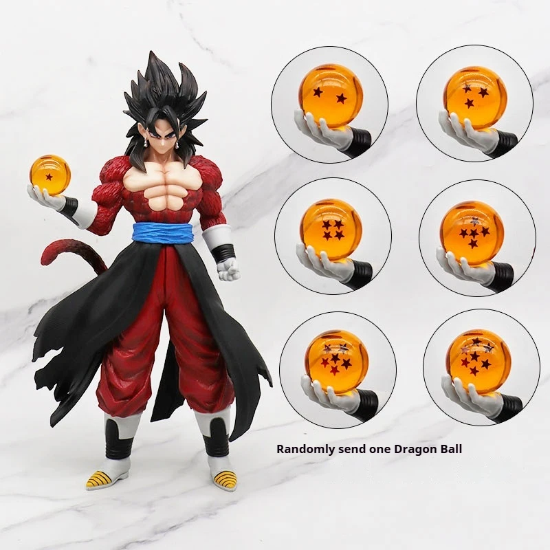 

30cm Anime Dragon Ball Gogeta Ssj4 Figure Super Saiyan 4 Son Goku Vegeta Figurine Pvc Action Figures Model Toy For Children Gift