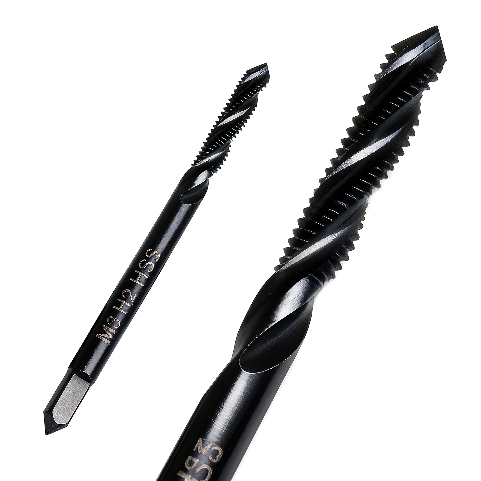 1pc HSS Spiral Flute Screw Threading Taps Drill Tools Metric M3 M4 M5 M6 M8 Coated Machine Thread Tap Nitriding
