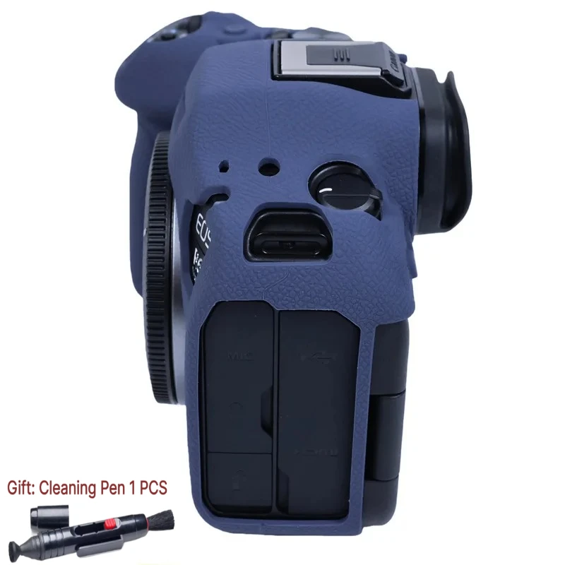 For Canon EOS R63 Camera bag r63 SLR Camera protective Silicone case Soft Rubber case cover, + 1 PCS Free Cleaning Pen