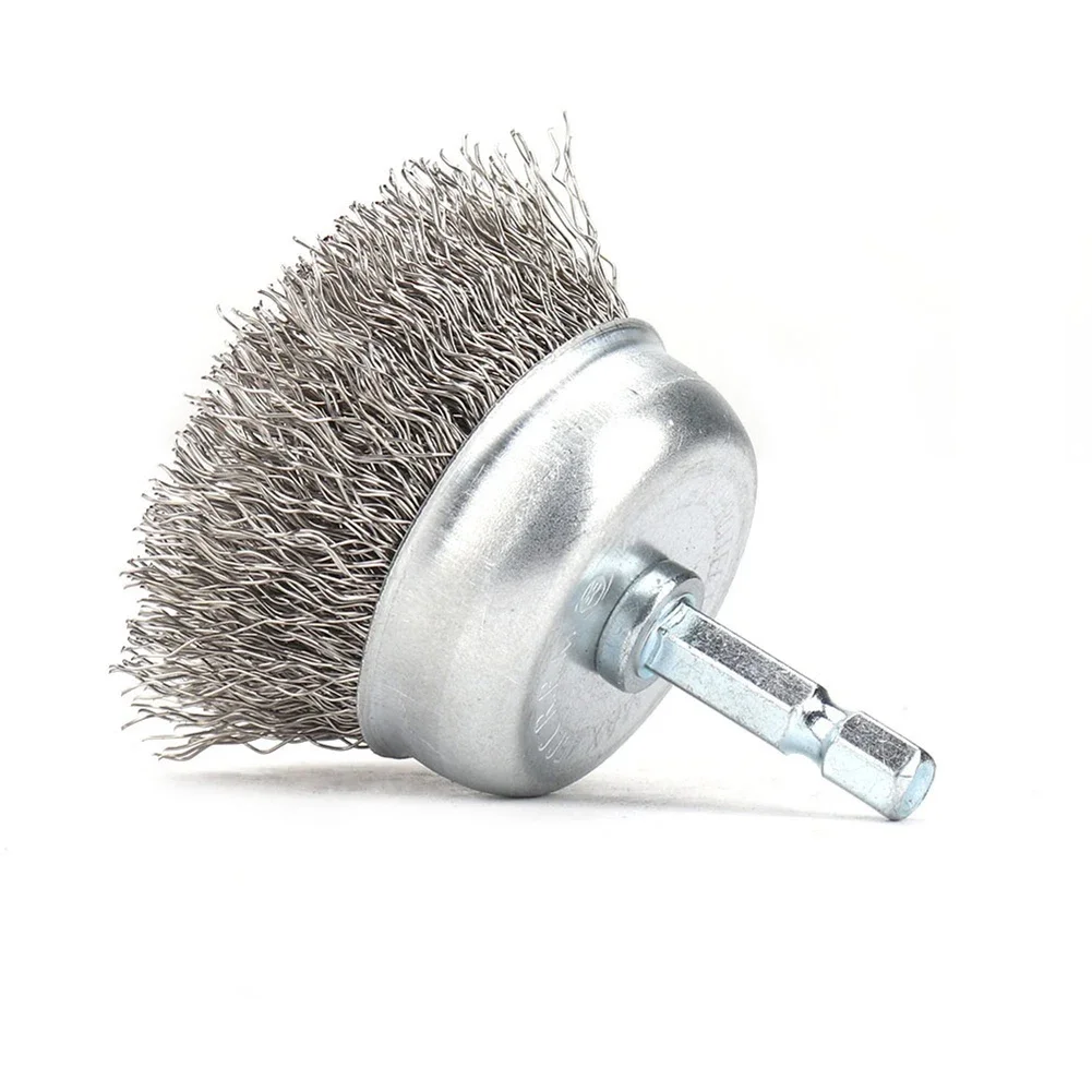 50mm Steel Wire Wheel Brush Rotary Tool 2/2.56 InchFor Drill Tools Metal Rust Removal Polishing Drill Brushes