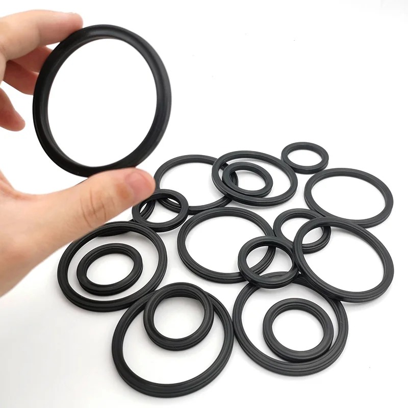 Black NBR X-Ring,Four Lip Seal Ring,Nitrile Rubber,for Hydraulic Cylinders,Pistons,Piston rods.Inner Diameter4.34-456.06mm