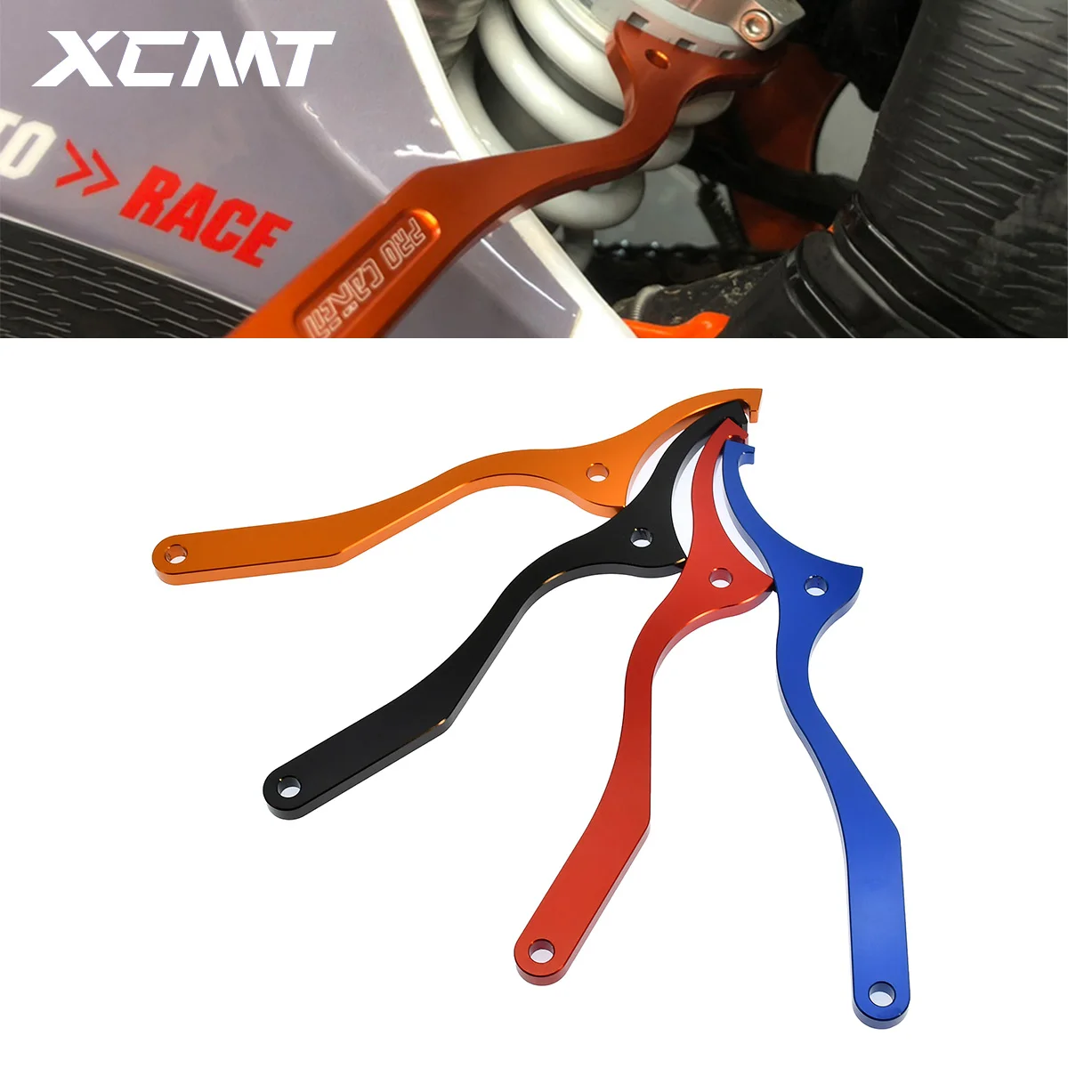 

Задний амортизирующий гаечный ключ для мотоцикла KTM SX SXF XC XCF EXC EXCF 125 200 250 300 350 400 450 500 Husqvarna TE TC FE