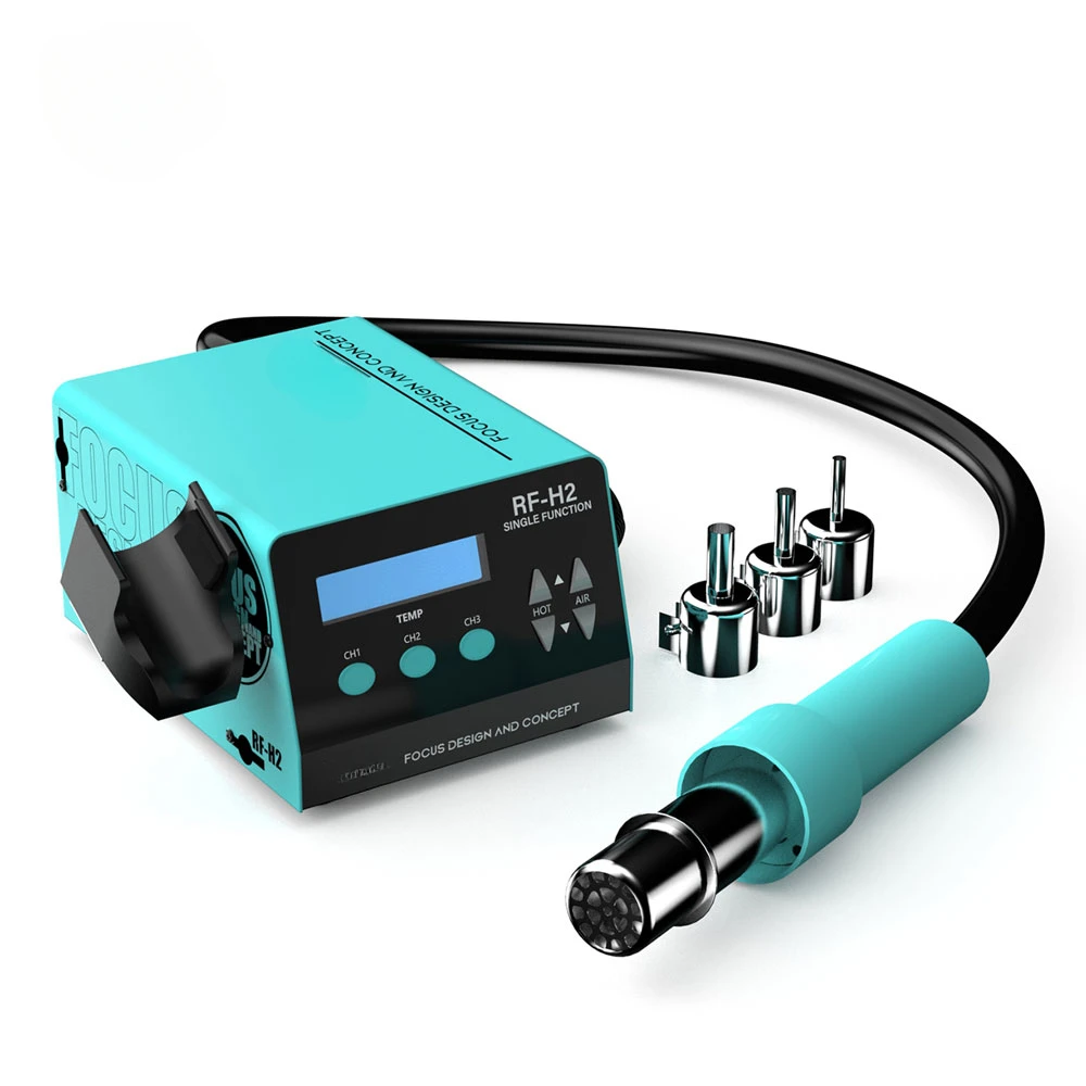 1000W Anti-static Hot Air Gun Soldering Station Digital Display For Phone Motherboard IC Automatic Welding Repair Tool