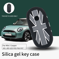 Car Remote Key Case Cover Shell For Mini Cooper U25 F65 F66 F67 J01 J05 Countryman Silicone Key Protection Cover Car Accessories