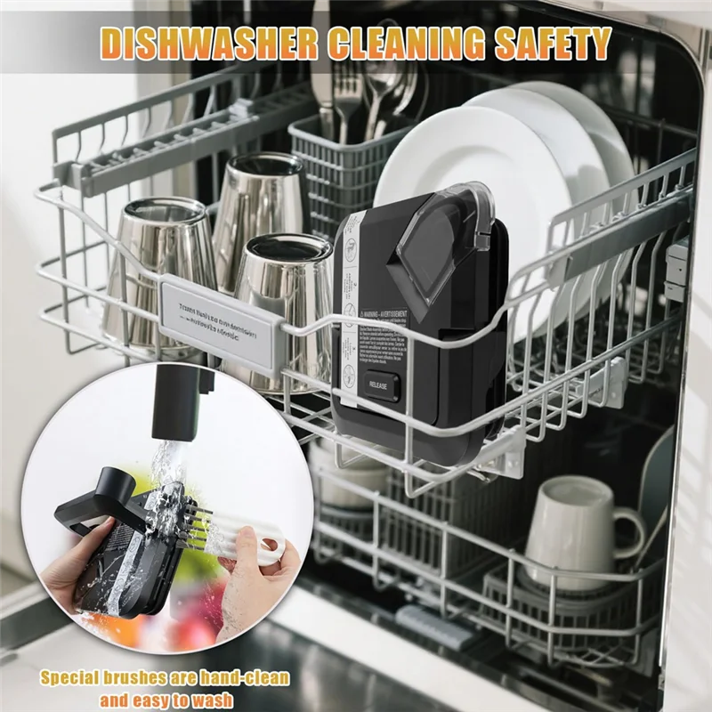 

【FUXQ】Replacement Parts For Ninja Blender 72 OZ Pitcher- Top Locking Lid Cover, Lid Replacement For BL642 Series