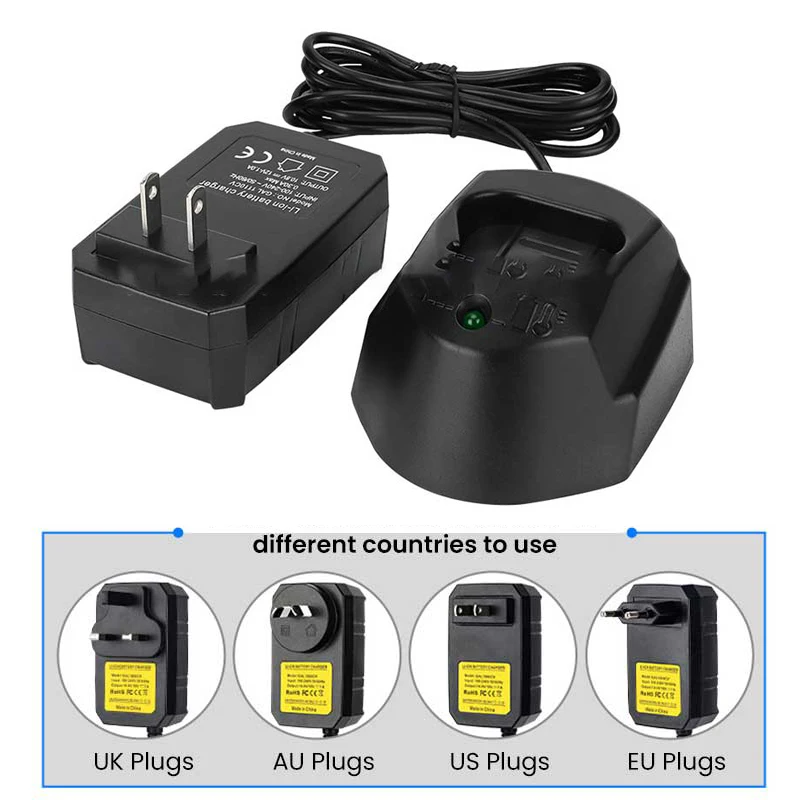 

Battery Charger Wide Voltage 100-240V 10.8-12V Lithium Battery Power Charger for Bosch Electric Screwdriver Drill