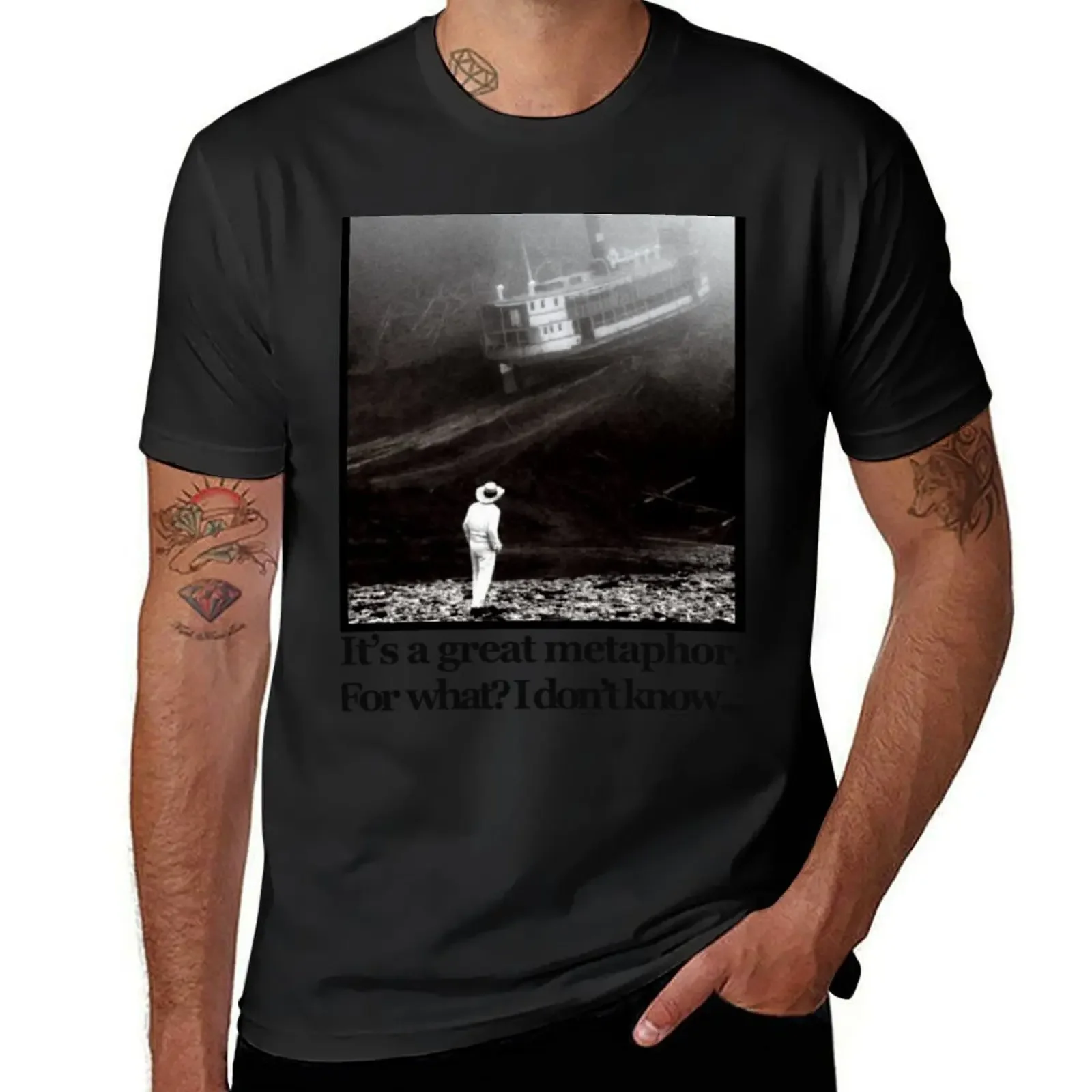 Fitzcarraldo Werner Herzog Quote T-Shirt animal prinfor boys plus size tops plus sizes anime stuff big and tall t shirts for men