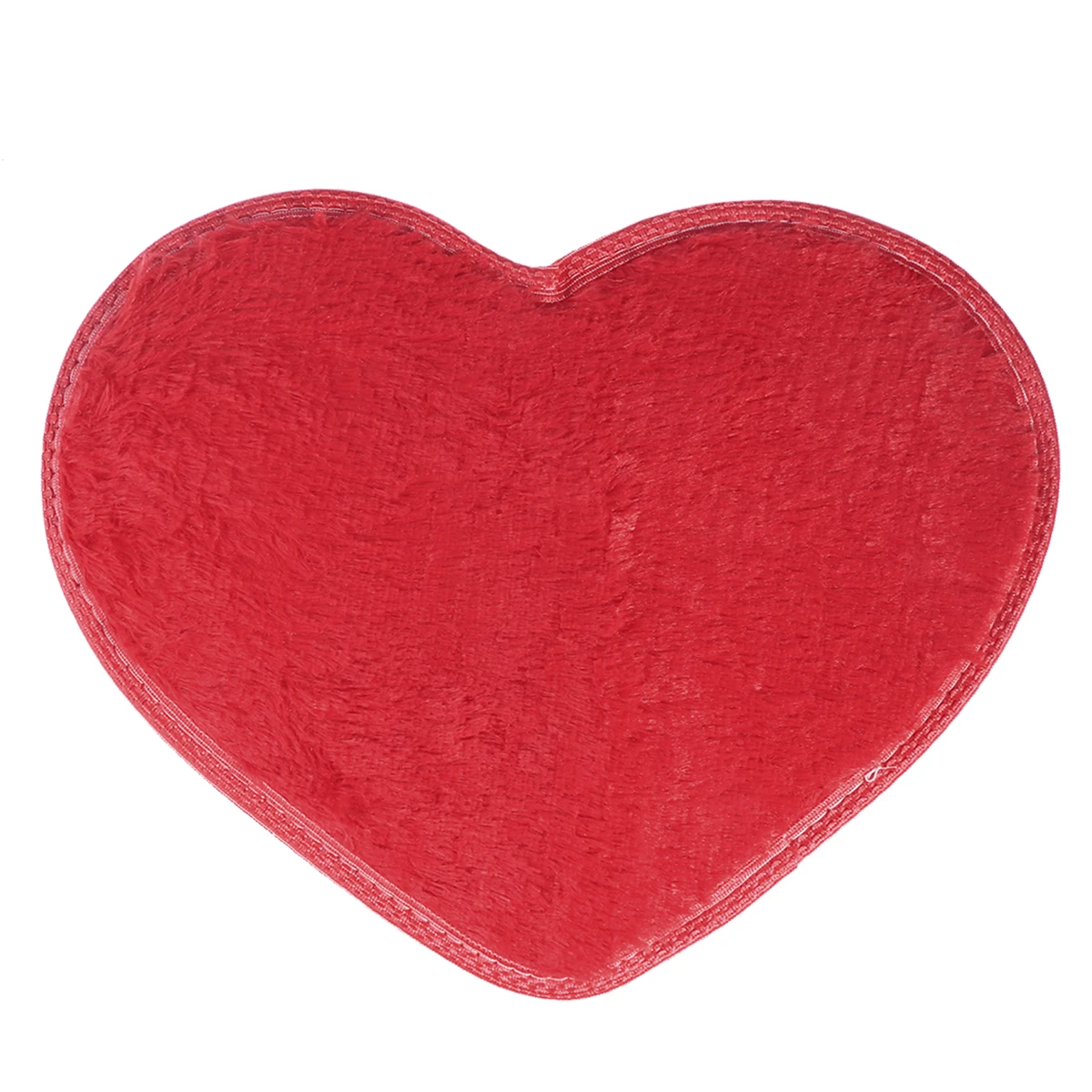 

Heart Shaped Cotton Mat 30x40cm Soft Bathroom Bedroom Living Room Rugs Silky Carpet Moisture Absorption Non Slip