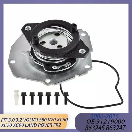 Imagen 1 del producto Juego de bomba de agua de pieza de motor, 3 o 4 agujeros, compatible con 3,0 3,2 L 06-15 B6324T B6324S para LAND ROVER FREELANDER Volvo S80 V70 XC60 XC70 XC90